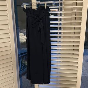 Belted wide leg trouser pant - the fifth label